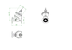 Druckunabhängiges Regelventil von Oventrop mit Flanschen, zwei montierten Messventilen und grauem Gehäuse; schematische Darstellung der Anschlüsse und Blick auf das Ventil.